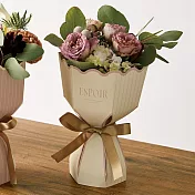 【日本Green House】Espoir浪漫花束 插花底座裝飾 ‧ 白