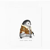 【 Dear Hancock 】Cool Dad Penguin 萬用卡 #gc_509