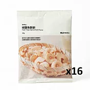 【MUJI 無印良品】海味點心 椒鹽魚酥餅/箱購/16入