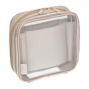 【日本Mark’s】方形網狀分隔收納包 ‧ 藍網