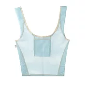 【日本Mark’s】Mesh 網狀托特購物袋 ‧ 冰淇淋汽水(淺藍)