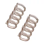 【日本Mark’s】PapiKnot 5孔活頁環2入 ‧ 肉桂棕