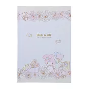 【日本Mark’s】PAUL & JOE x My Melody美樂蒂 筆記本A5 ‧ 白