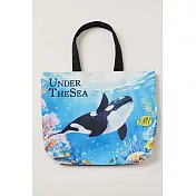 翡冷翠文創海洋世界小提袋｜《虎鯨》