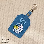 懶散兔與啾先生御守皮革吊飾 TRAVEL款