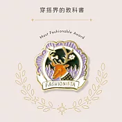 IROHA MY AWARD PIN獎勵徽章- 12穿搭界的教科書