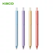 KACO ROCKET菁點低重心按動金屬圓珠筆4入套組