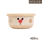 【HOUSUXI舒希】鬆鬆家族-不鏽鋼雙層隔熱碗420ml-A3