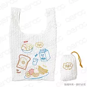 日本丸真 yup! 創意收納環保袋 早餐時光