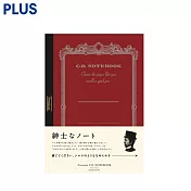PLUS 紳士筆記本B5 方格