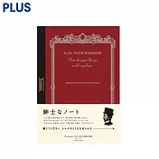 PLUS 紳士筆記本A5 方格