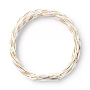 【MUJI 無印良品】包裝用紙繩/米x白米x白/總長度約3m