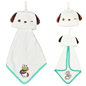 【日本丸真】三麗鷗 收納式擦手巾 帕恰狗 帕恰狗