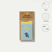 Farm Hut 旅行隨身精巧筆記本三入組 _翠鳥