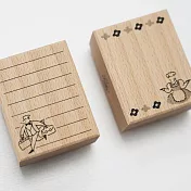 【Hello Studio 你好工作室】狐吉大飯店系列 紳士 | 單顆印章