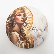 翡冷翠文創GAIA吸水杯墊｜金色奢華