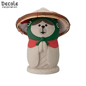 【DECOLE】concombre旅貓 貓旅行團  偽裝地藏小偷貓（斗笠版）