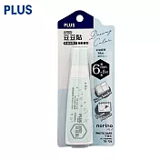 (2入1包)PLUS Dreamy color豆豆貼 6mmx8M 藍