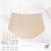 GIAT不露線!!中腰無痕內褲 FREE 奶油膚
