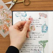 【日本HIGHTIDE】MOOMIN 彩色轉印貼紙 ‧ 橘色