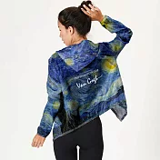 翡冷翠文創藝術休閒連帽外套｜梵谷(S-2L) S 《星夜》