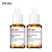 DR.WU 杏仁酸溫和煥膚精華8％15ML 2入組