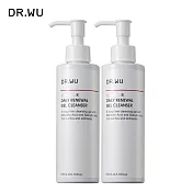 DR.WU 杏仁酸溫和煥膚潔膚露200ML_2入組