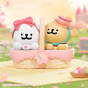 Maltese線條小狗浪漫櫻花系列公仔盒玩 (6入盒裝)