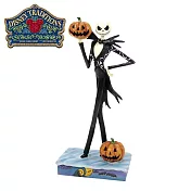 【正版授權】Enesco 聖誕夜驚魂 傑克手拿南瓜 塑像 公仔/精品雕塑 迪士尼/Disney