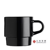 325cc黑色可堆疊馬克杯