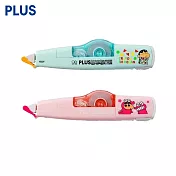 (2款1包)PLUS限量 蠟筆小新 MR智慧滾輪修正帶5mm 小新與鱷魚+小新睡衣