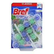 【週週好給利】BREF馬桶潔廁球- 松木(4顆x3/卡)