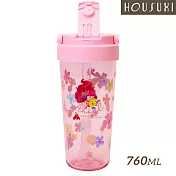 【HOUSUXI舒希】迪士尼小美人魚系列-Tritan輕透舒吸杯(附彈跳吸管)760ml-A3