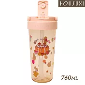 【HOUSUXI舒希】迪士尼奇奇蒂蒂系列-Tritan輕透舒吸杯(附彈跳吸管)760ml-A3
