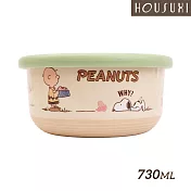 【HOUSUXI舒希】史努比－  不鏽鋼雙層隔熱碗 730ml-A3