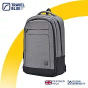 【Travel Blue 藍旅】都會專業款背包- 海軍藍 TB3071 灰色