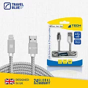 【Travel Blue 藍旅 】 Lightning 傳輸線(iPhone充電線/iPad充電線/iPod充電線)_TB983