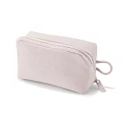 【MUJI 無印良品】皺褶尼龍廣口收納袋 /S.粉紅