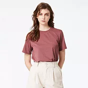 【ST.MALO】淨味銀纖維森香歐藝女上衣-2563WT- M 酒紅棕