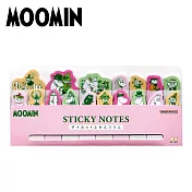 【日本正版授權】嚕嚕米 標籤便利貼 136枚 日本製 標籤貼/索引貼 小不點/阿金/溜溜們/MOOMIN - B款