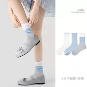 【JDS設計襪】夏天藍色白雲拼接  *  銀河璀璨-漸層