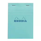【Rhodia｜Basic】輕甜馬卡龍_N°13上掀式筆記本 _A6_5x5方格_80g 80張_ 天空藍