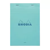 【Rhodia｜Basic】輕甜馬卡龍_N°16 上掀式筆記本_A5_橫線_80g_80張_ 天空藍