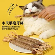 【美好家 Mehome】木天蓼磨牙棒 逗貓棒 拉菲草款 2入