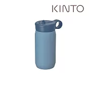KINTO / PLAY TUMBLER吸管保溫瓶300ml- 靛藍