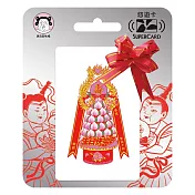 唐葫蘆姑娘Supercard悠遊卡 壽桃卡【受託代銷】