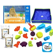 【JarMelo 原創美玩】魔力星空沙套裝組(模具組+1KG星空沙x2) JA92774