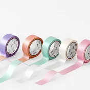 【日本mt和紙膠帶】1P basic系列 ‧ 絲絨橘