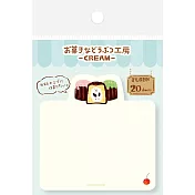 【日本Wa-Life】動物點心工房 裁型便利貼 ‧ 小鳥