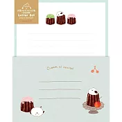 【日本Wa-Life】動物點心工房 美濃和紙信封紙組 ‧ 小鳥